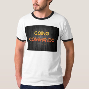 SlipperyJoe's going commando wood yellow orange bl T-Shirt