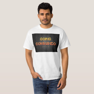 SlipperyJoe's going commando wood yellow orange bl T-Shirt