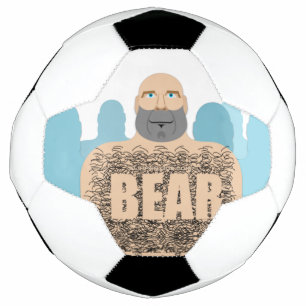 SlipperyJoe's hairy body bear body man unshaven ca Football
