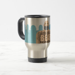 SlipperyJoe's hairy body bear body man unshaven ca Travel Mug