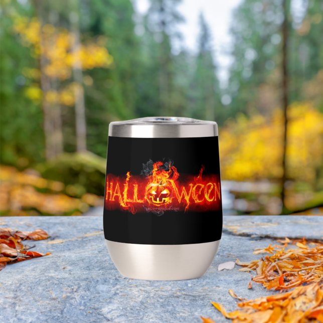 SlipperyJoe's Halloween massive fiery lettering ca (Outdoor (Rotated))