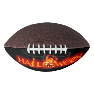 SlipperyJoe's Halloween massive fiery lettering ca American Football