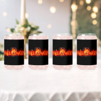 SlipperyJoe's Halloween massive fiery lettering ca
