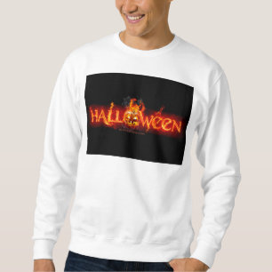 SlipperyJoe's Halloween massive fiery lettering ca Sweatshirt