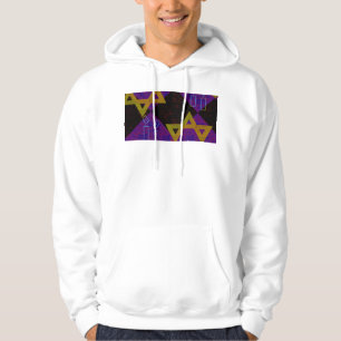 SlipperyJoe's Hanukkah-themed image golden yellow  Hoodie