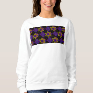 SlipperyJoe's Hanukkah-themed image golden yellow  Sweatshirt