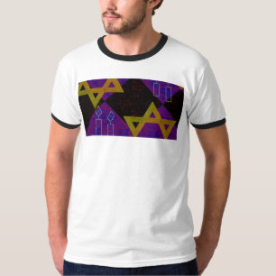 SlipperyJoe's Hanukkah-themed image golden yellow T-Shirt