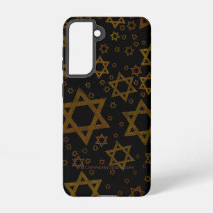 SlipperyJoe's Hanukkah-themed Star David artistic  Samsung Galaxy Case