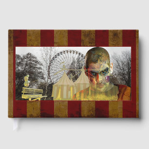 SlipperyJoe's Happy Halloween creepy man doll face Guest Book