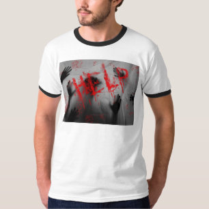 SlipperyJoe's Happy Halloween LGBTQIA sheet shadow T-Shirt