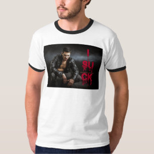 SlipperyJoe's Happy Halloween vampire fangs suck l T-Shirt