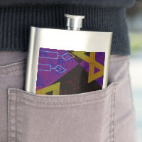 SlipperyJoe's Happy Hanukkah Star of David menorah