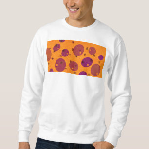 SlipperyJoe's Happy Hanukkah Star of David menorah Sweatshirt