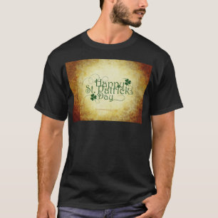 SlipperyJoe's Happy St. Patrick's Day three-leaf c T-Shirt