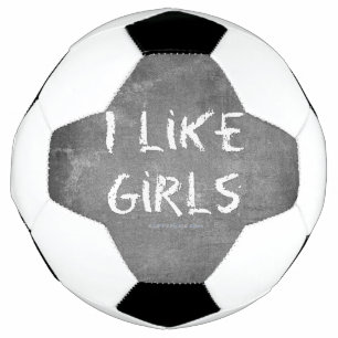 SlipperyJoe's I Like Girls dirty chalkboard dark t Football