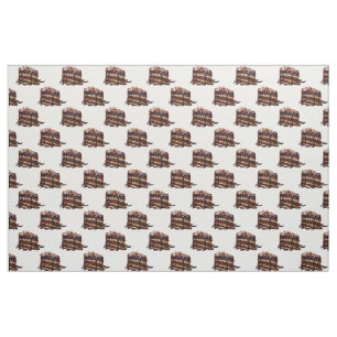 SlipperyJoe's indulgent multi-layer chocolate cake Fabric