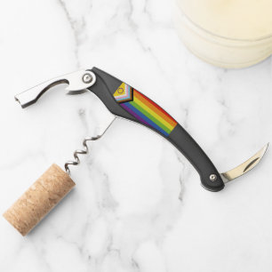 SlipperyJoe's Intersex pride flag yellow backgroun Corkscrew