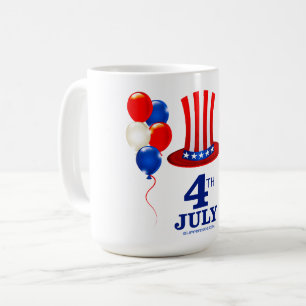 SlipperyJoe's july 4th Independence day classic Un Coffee Mug