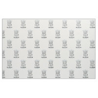 SlipperyJoe's keep calm queen polished silver crow