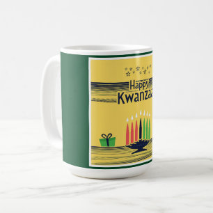 SlipperyJoe's Kwanzaa warm celebratory tone tradit Coffee Mug