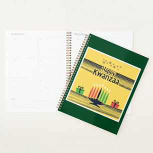 SlipperyJoe's Kwanzaa warm celebratory tone tradit Planner