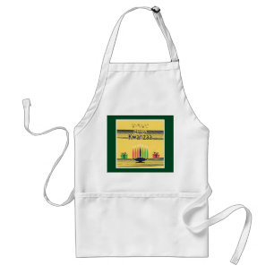 SlipperyJoe's Kwanzaa warm celebratory tone tradit Standard Apron