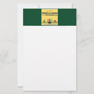 SlipperyJoe's Kwanzaa warm celebratory tone tradit Stationery
