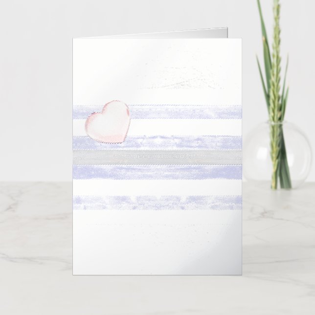 SlipperyJoe's leather pride flag black royal blue  Foil Greeting Card (Front)