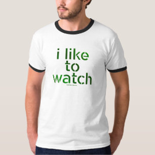 SlipperyJoe's Like to Watch Voyeurism peeping Tom T-Shirt