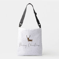 SlipperyJoe's line art silhouette reindeer minimal