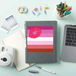 SlipperyJoe's Lipstick Lesbian Pride Flag gay gift