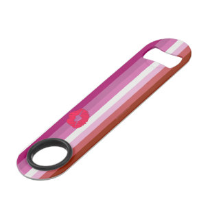 SlipperyJoe's Lipstick Lesbian Pride Flag gay gift