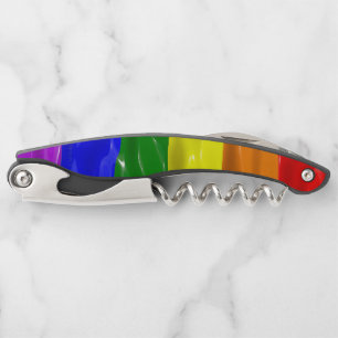 SlipperyJoe's liquid gloss pride flag red orange y Corkscrew