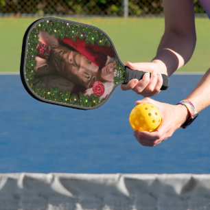 SlipperyJoe's male chest six pack stomach bare tor Pickleball Paddle