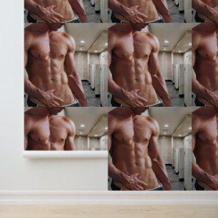 SlipperyJoe's Man sixpack shirtless sexy muscular Wallpaper