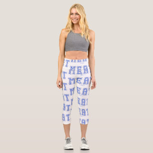 SlipperyJoe's meat rawness toughness uneven highli Capri Leggings