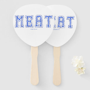 SlipperyJoe's meat rawness toughness uneven highli Hand Fan