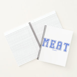 SlipperyJoe's meat rawness toughness uneven highli Notebook