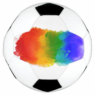 SlipperyJoe's modern pride splatter energy and col Football