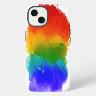 SlipperyJoe's modern pride splatter energy and col iPhone 13 Case