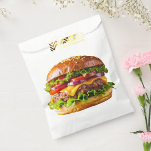 SlipperyJoe's mouthwatering cheeseburger crispy ba Favour Bags