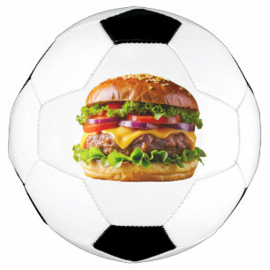 SlipperyJoe's mouthwatering cheeseburger crispy ba Football