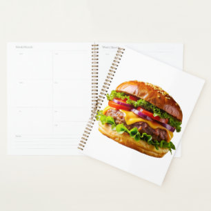 SlipperyJoe's mouthwatering cheeseburger crispy ba Planner