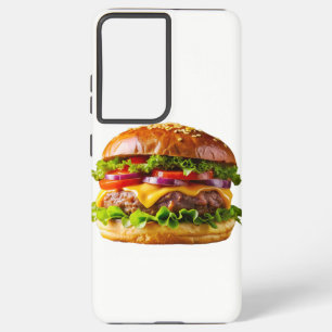 SlipperyJoe's mouthwatering cheeseburger crispy ba Samsung Galaxy Case