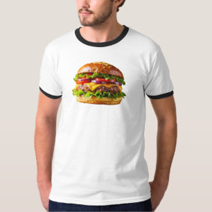 SlipperyJoe's mouthwatering cheeseburger crispy ba T-Shirt