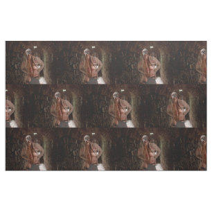 SlipperyJoe's muscular ghost stone tunnel Hallowee Fabric