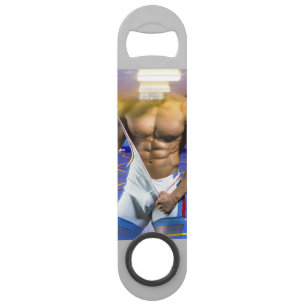 SlipperyJoe's muscular man bulge six-pack gym trai