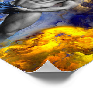 SlipperyJoe's muscular man physique steamy shirtle Poster