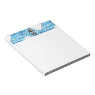 SlipperyJoe's muscular man six-pack abs white unde Notepad