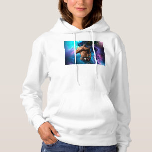SlipperyJoe's muscular man underwear bulge cosmic  Hoodie